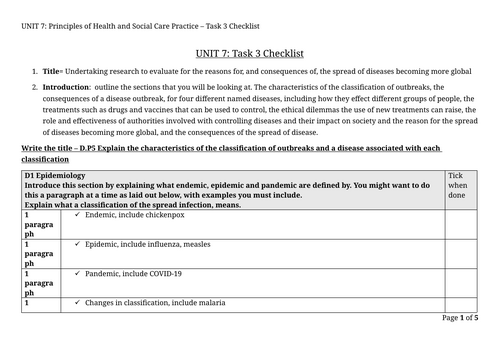 AAQ Unit 7 - Checklist Aim C