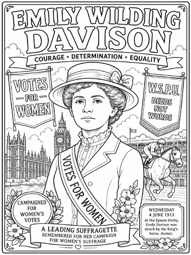 Emily Davison Poster