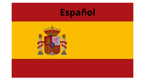 Y7 Spanish - resources for term 1.