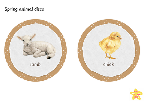 Spring animal discs