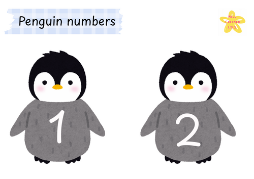 Penguin numbers 1-10