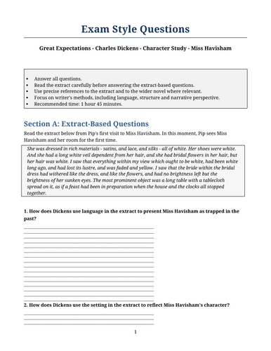 Great Expectations – Miss Havisham