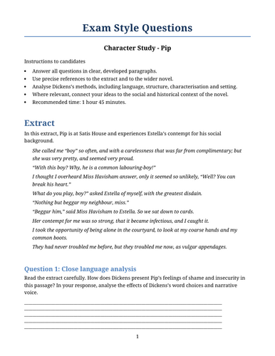 Great Expectations – Pip