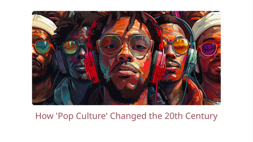 Introduction to Pop Culture Slideshow Presentation