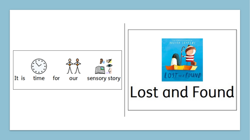 Lost and Found Sensory Story