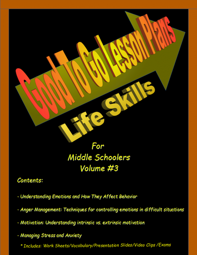 Good To Go Lesson Plans Volume 3