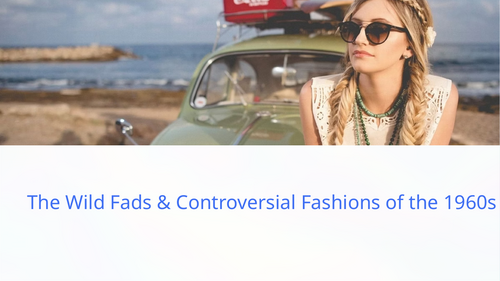 1960s Fads and Fashions Slideshow Presentation