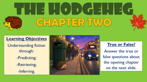 The Hodgeheg - Chapter Two!