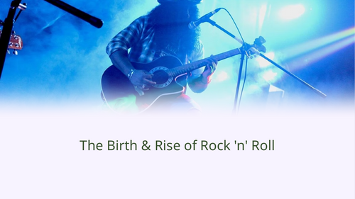 History of Rock'n'Roll Music Slideshow Presentation