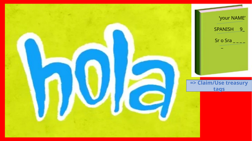 Year 9 Spanish - First 2 lessons: Intro + class routine + greetings + Spanish world quiz