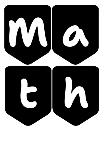 Display Letter Bunting