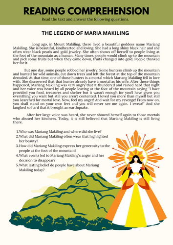 10 KS2 Reading Comprehension WITH ANSWERS