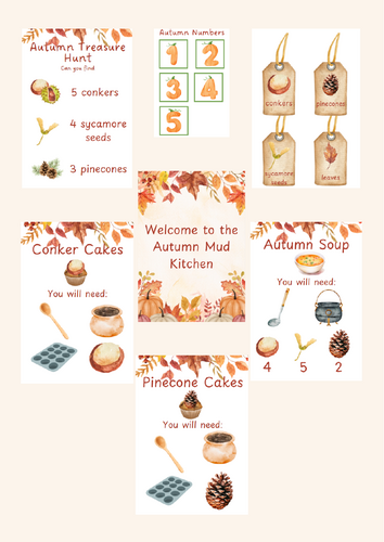 Autumn Mud Kitchen