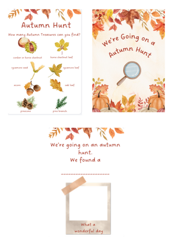 Autumn Hunt Book Creation