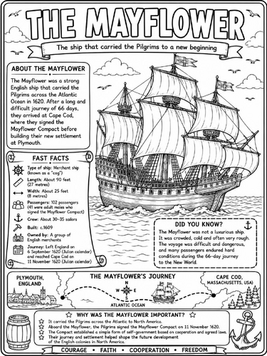 The Mayflower Poster