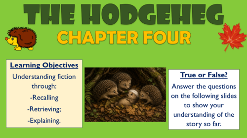 The Hodgeheg - Chapter Four!