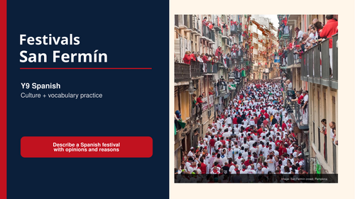 KS4 Sp San Fermín