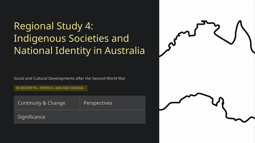 IB History HL Oceania: Australia Post-WWII Social Change