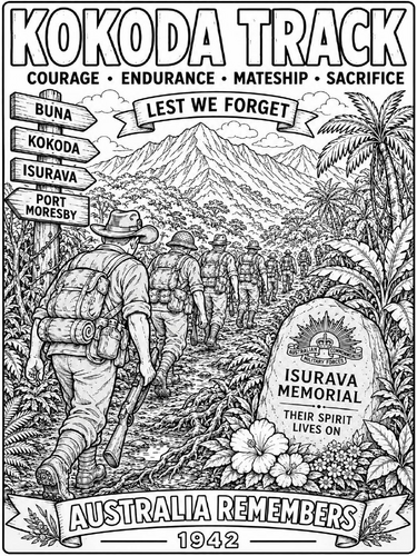 Kokoda Track Campaign Poster