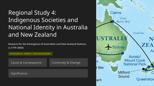 IB History HL Oceania: Australia & NZ Nation Emergence PPT