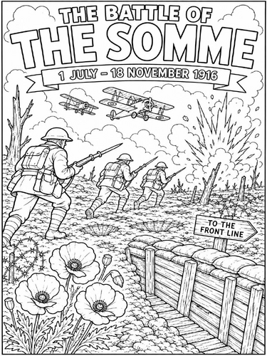 The Battle of the Somme Poster