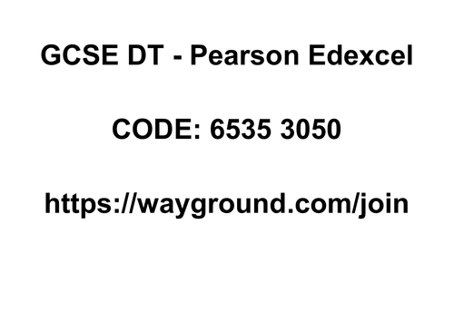 Wayground: 1.2 How the critical evaluation of new and emerging technologies informs design