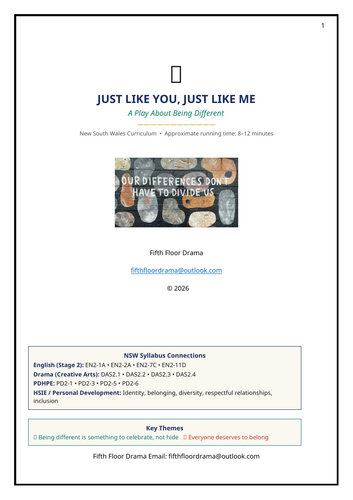 Growing Together: Just Like Me, Just Like You | Inclusion Classroom Play