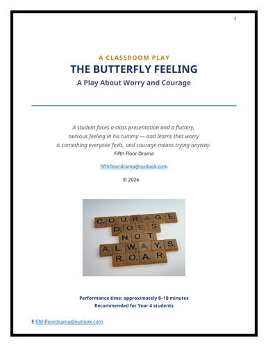 Growing Together: The Butterfly Feeling | Managing Worry Classroom Play
