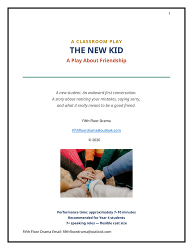 Growing Together: The New Kid | Friendship Classroom Play