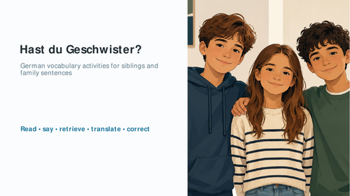 Genau 1, Module 1, Page 16: Familie und Freunde