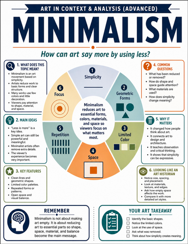 Minimalism I Educational Poster I Classroom Decor