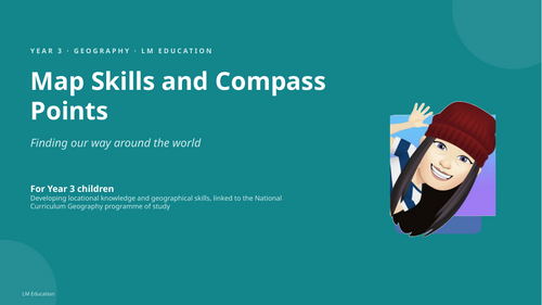 Map Skills and Compass Points | Year 3 Geography PowerPoint Lesson