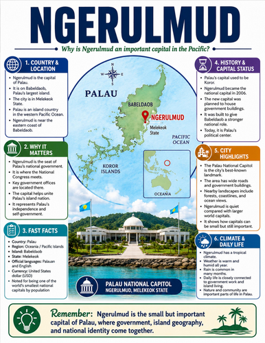 Ngerulmud I Educational Poster I Classroom Decor