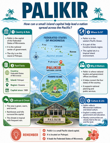 Palikir I Educational Poster I Classroom Decor