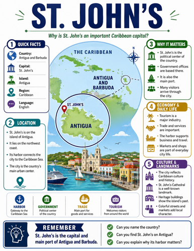 St. John's I Educational Poster I Classroom Decor