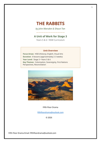 The Rabbits | John Marsden and Shaun Tan | English Reading Activities