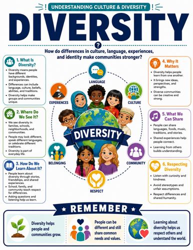 Diversity I Educational Poster