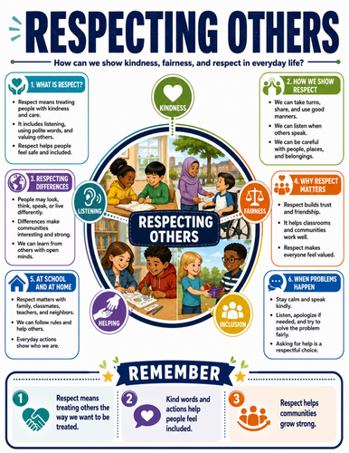 Respecting Others I Educational Poster