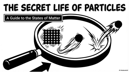 The secret life of particles comic booklet ( 1 states of matter)