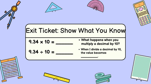 5th Grade Math Numeracy