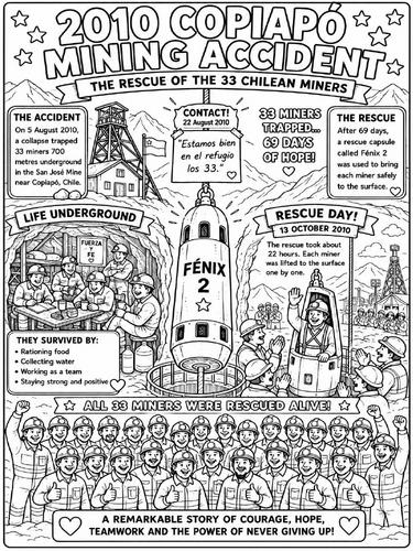 2010 Copiapó mining accident Poster