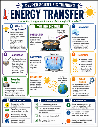Energy Transfer I Educational Poster