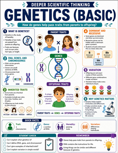 Genetics I Educational Poster