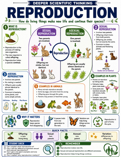 Reproduction I Educational Poster