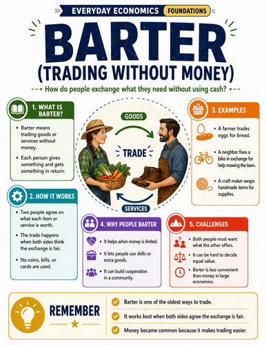 Barter I Educational Poster