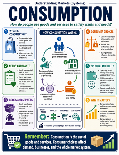 Consumption I Educational Poster