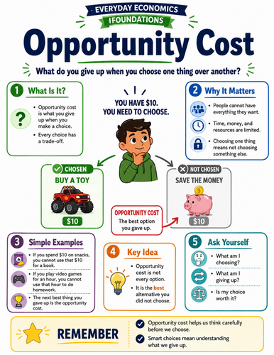Opportunity Cost I Educational Poster