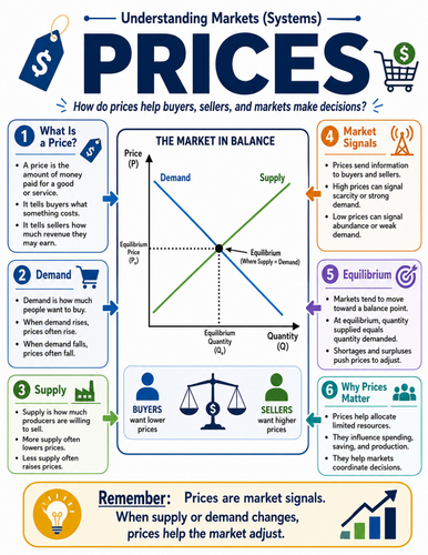 Prices I Educational Poster