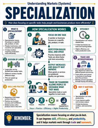 Specialization I Educational Poster