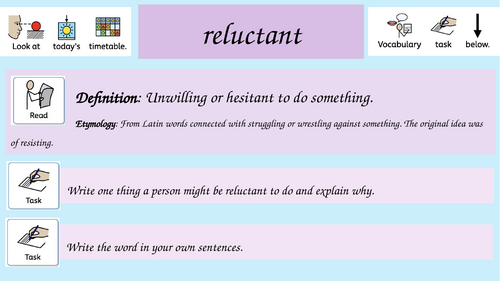Year 6 Vocabulary Morning Tasks: SATs Preparation